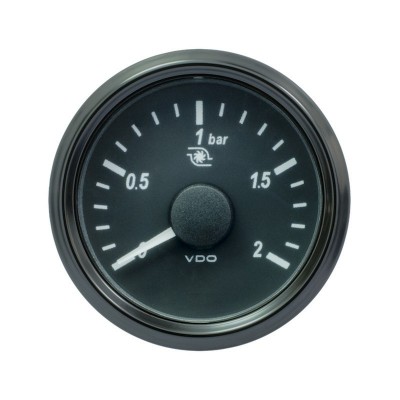 Manómetro Pressão Turbo VDO 2Bar SingleViu