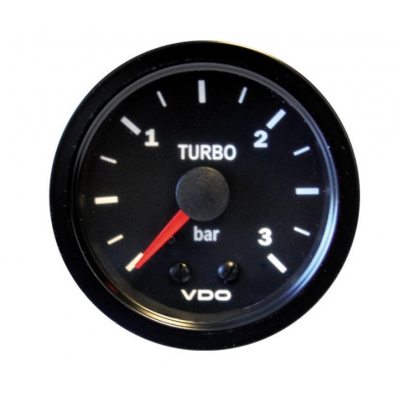 Manómetro Pressão Turbo VDO Vision 0-3 Bar