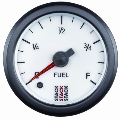 Manómetro Stack Nível de Gasolina Branco