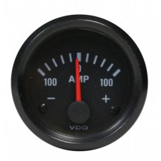 Amperímetro VDO Vision 100A Diâmetro 52mm